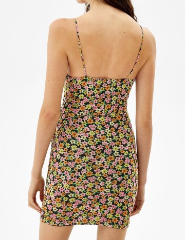 Rochie scurta Bershka, floral, XS