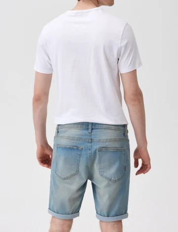 Pantaloni scurti Sinsay, albastru, 28