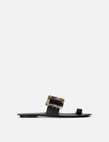 Slapi Zara, negru, 35