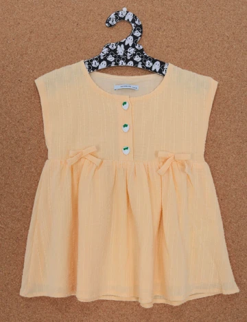 Rochie Reserved, piersica, 3-4 ANI Portocaliu