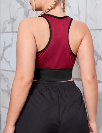 Bustiera SHEIN CURVE, rosu, 1 XL