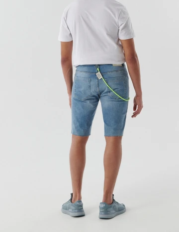 Pantaloni scurti CROPP, albastru, 38