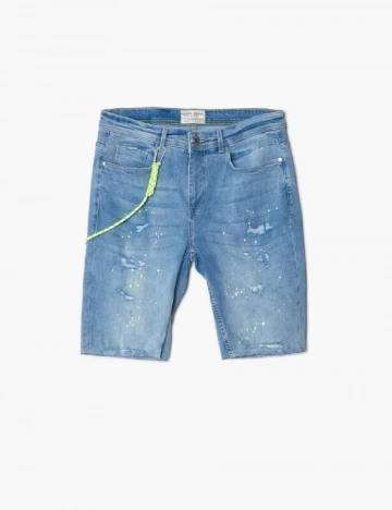 Pantaloni scurti CROPP, albastru, 38