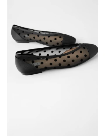 Balerini Zara, negru, 38