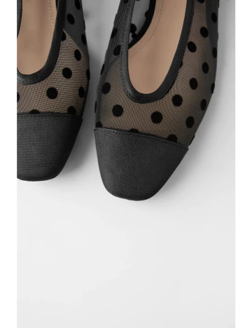 Balerini Zara, negru, 38