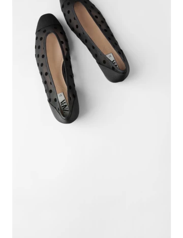 Balerini Zara, negru, 38