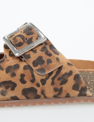 Slapi Excellent, animal print, 37