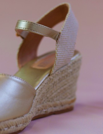 Pantofi Linea Loresi, auriu, 39