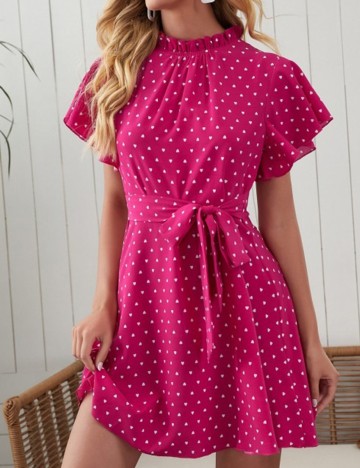 Rochie Scurta SHEIN, roz, XS