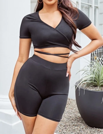Compleu SHEIN, negru, XS Negru