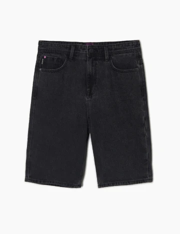 Pantaloni scurti CROPP, gri inchis, 32 Gri