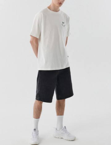 Pantaloni scurti CROPP, gri inchis, 32