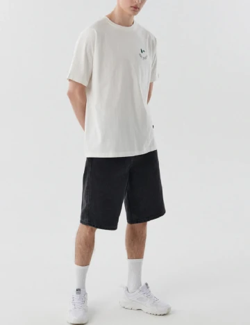 Pantaloni scurti CROPP, gri inchis, 32 Gri