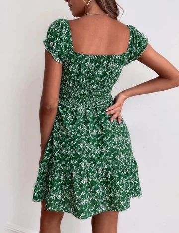 Rochie Scurta SHEIN, verde, L