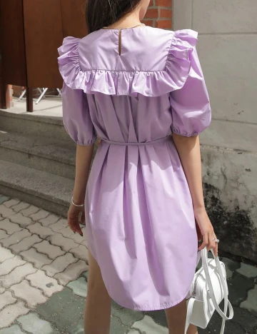 Rochie Scurta SHEIN, mov, L Mov