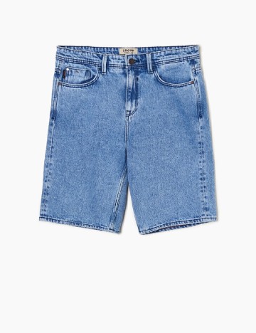 Pantaloni scurti CROPP, albastru, 28