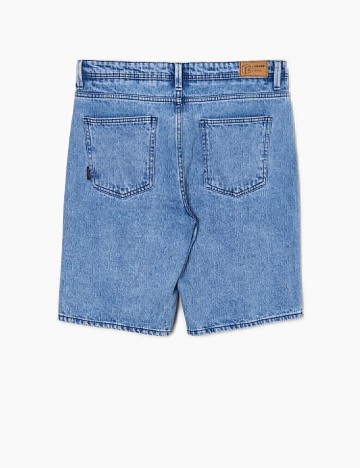Pantaloni scurti CROPP, albastru, 28