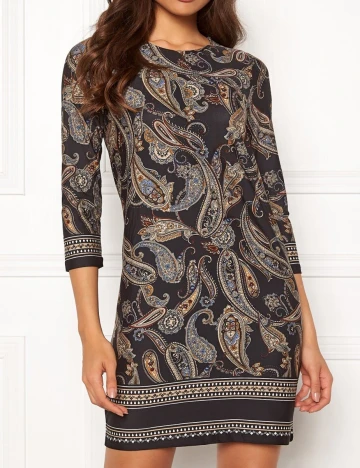 Rochie scurta Happy Holly, negru, 36/38