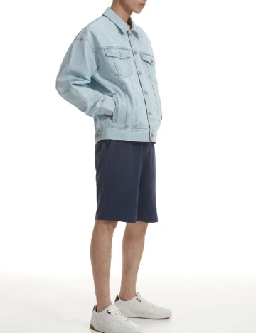 Pantaloni scurti Reserved, bleumarin, M