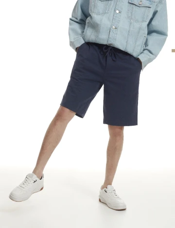 Pantaloni scurti Reserved, bleumarin, M