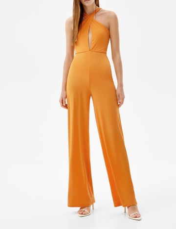 Salopeta Bershka, portocaliu, M