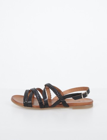 Sandale Excellent, negru, 40