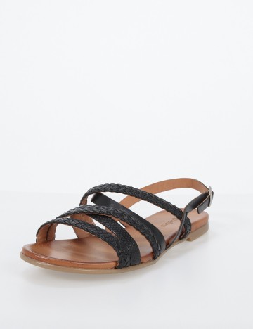 Sandale Excellent, negru, 40