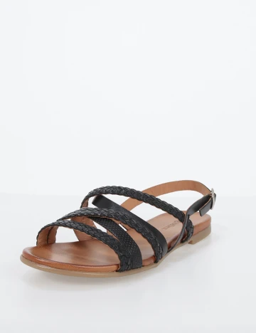 Sandale Excellent, negru, 40 Negru