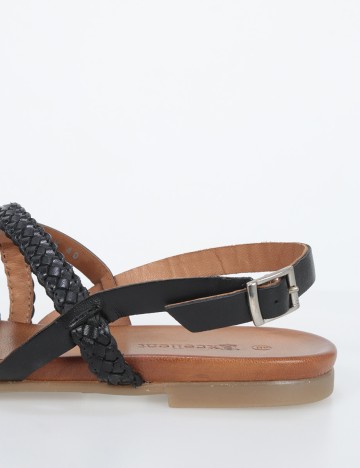 Sandale Excellent, negru, 40