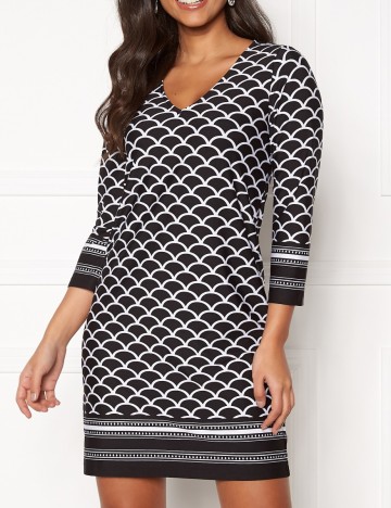 Rochie scurta Happy Holly, negru, 36/38