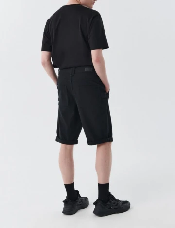 Pantaloni scurti CROPP, negru, 28 Negru