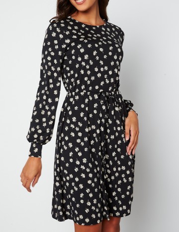 Rochie scurta Happy Holly, negru, 36/38