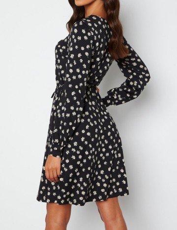 Rochie scurta Happy Holly, negru, 36/38