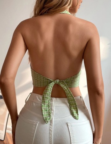 Top SHEIN, verde, L