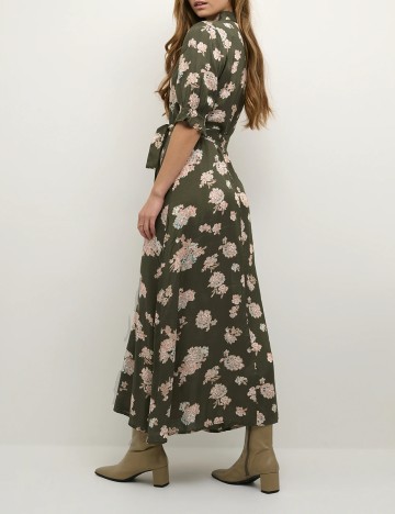 Rochie lunga Kaffe, verde