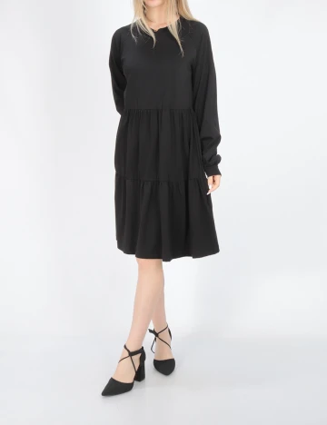 Rochie medie Kaffe, negru, S Negru