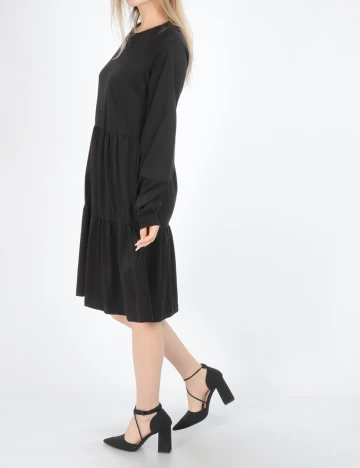 Rochie medie Kaffe, negru, S Negru