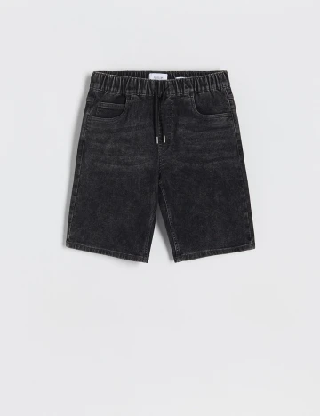 Pantaloni scurti Reserved, negru, 29