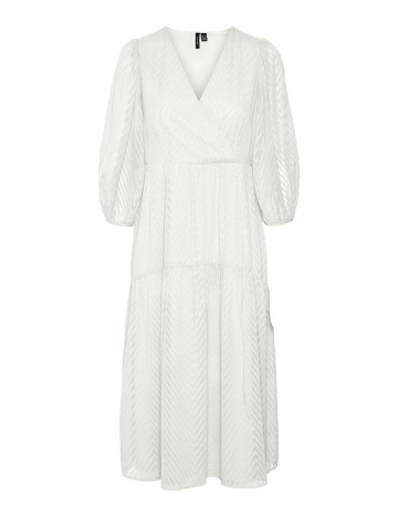 Rochie medie Vero Moda, alb, S