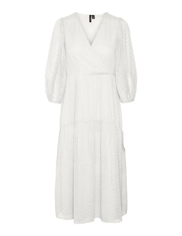 Rochie medie Vero Moda, alb, S