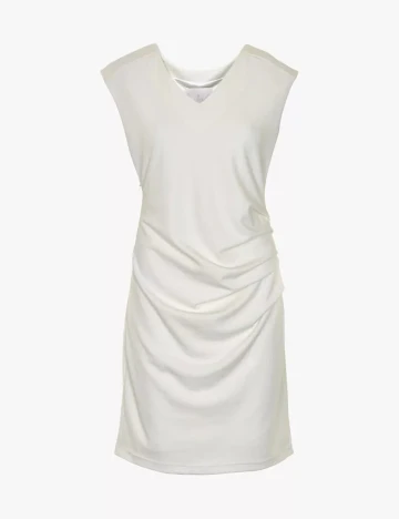 Rochie scurta Kaffe, alb