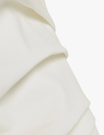 Rochie scurta Kaffe, alb