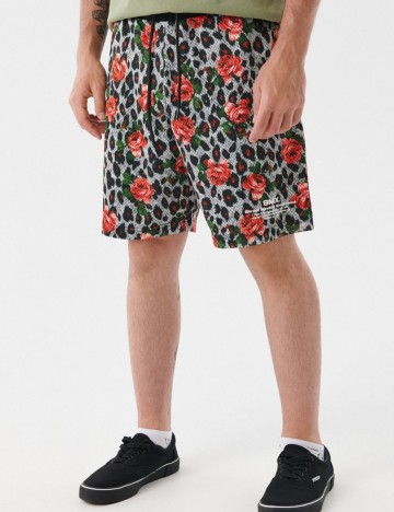 
						Pantaloni scurti CROPP, floral