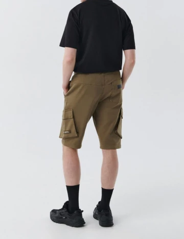 Pantaloni scurti CROPP, kaki, 28 Verde