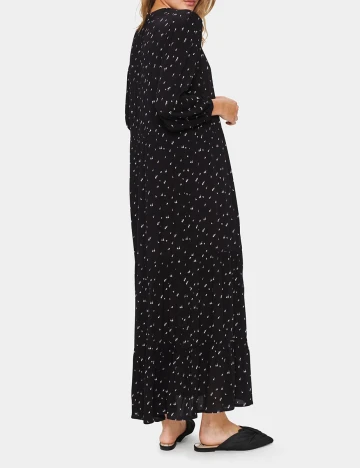 Rochie lunga Saint Tropez, negru, XXL