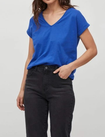 Tricou Vila, albastru, XS