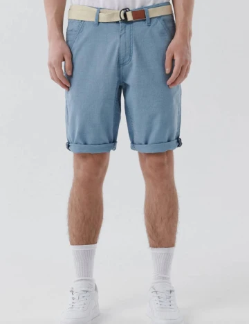 Pantaloni scurti CROPP, albastru, 28