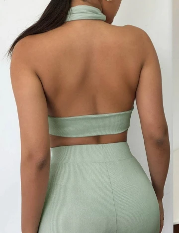 Top SHEIN, verde, S