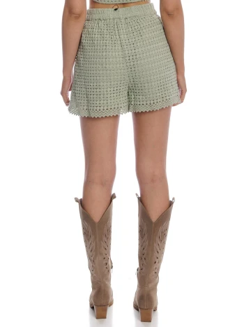 Pantaloni scurti Vero Moda, verde, S