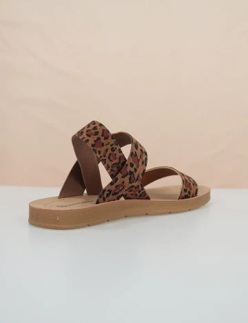 Sandale Linea Loresi, maro, 40 Maro